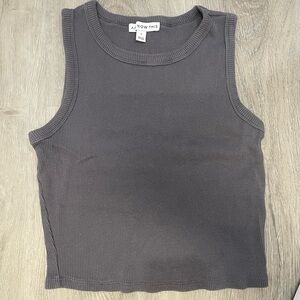 small grey tank top that is perfect for the summer! worn only once.